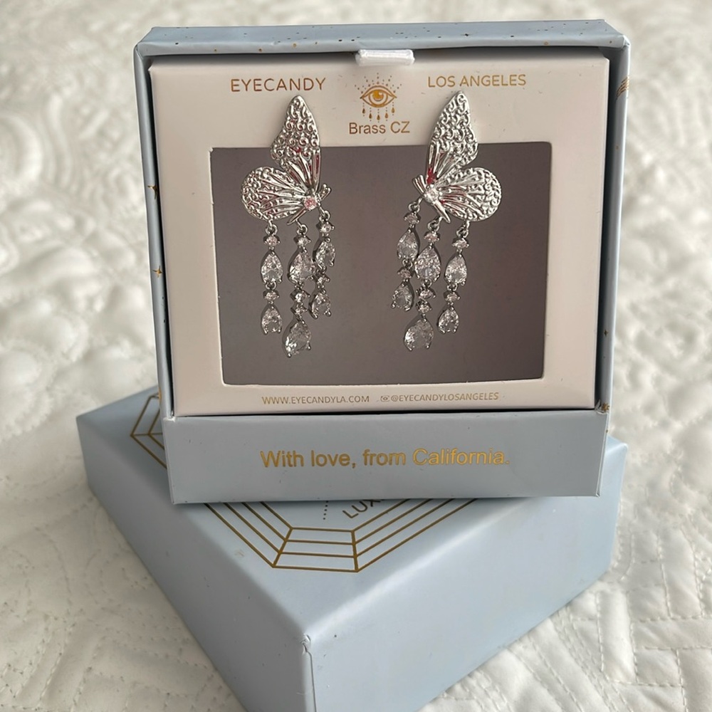 Butterfly Dangle Earrings